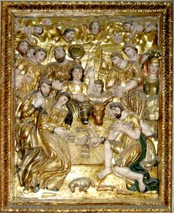 A mágusok imádása, 1662 (fa)